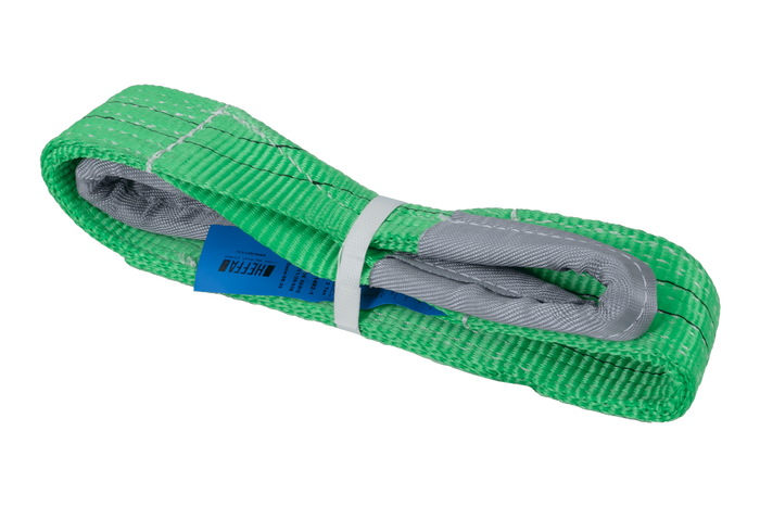 HEFFA kraanband 1m/60mm/2t met lussen