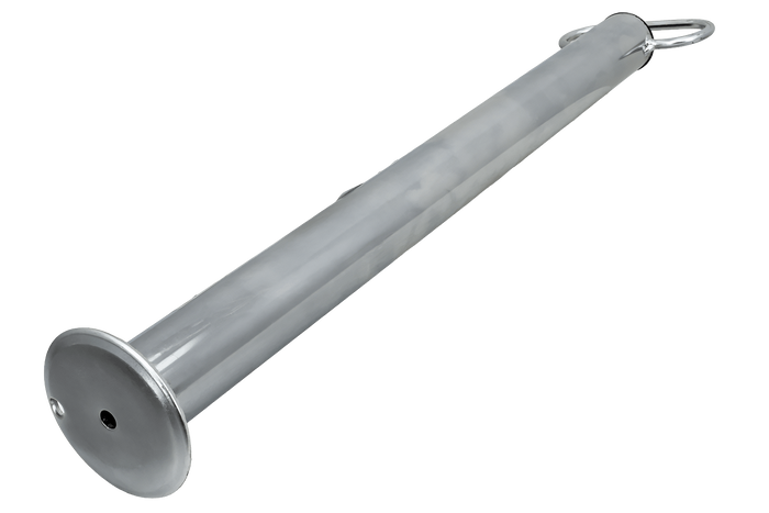 WINTERHOFF RSR48-600 vaste steun voor 150 kg vlakke aanhanger 48 mm 600 mm