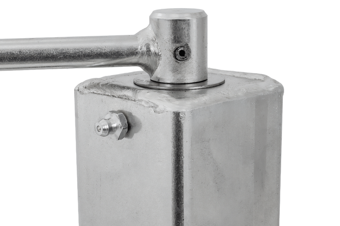 AL-KO 1863497 automatisch neuswiel met handgreep 400 kg 60 mm 775-1010 mm