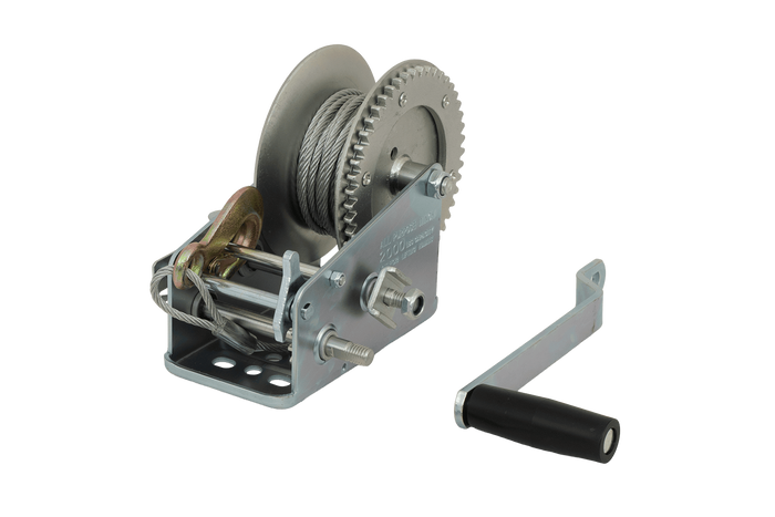 KNOTT 6X0017.008 handlier voor 900kg aanhanger met staalkabel