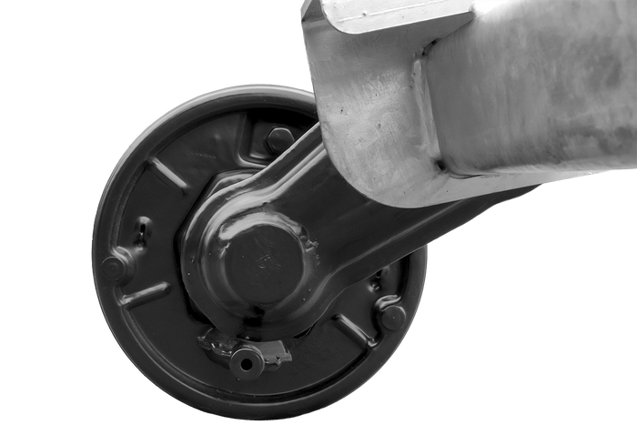 KNOTT P11359.014 VGB13 geremde as voor boottrailer 1350 kg 1500 mm 2000 mm 5x112