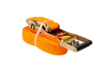 UNITRAILER ERGO 12m/50mm/5t oranje transportband met spaninrichting