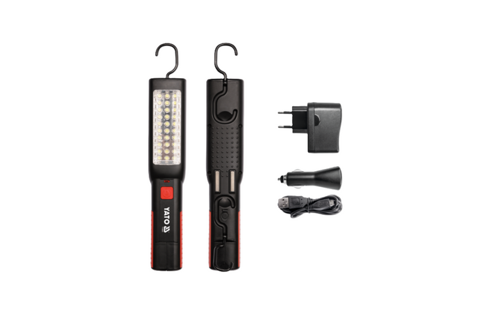 Werkplaatslamp en zaklamp YATO YT-085051 37xLED 100lm