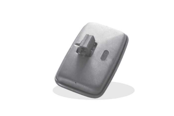PLASTEX LR0300 zijspiegel voor landbouwmachines 310x195mm