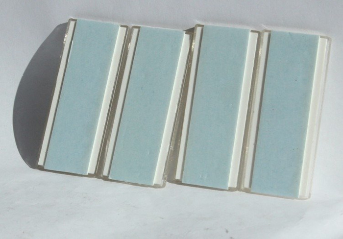 Reflector witte reflectorlamp voor aanhangers, 90 x 40 mm