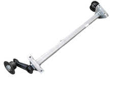 OUTLET KNOTT VG7-L ongeremde as voor UNITRAILER aanhanger 750kg 1260mm 1560mm 4x100