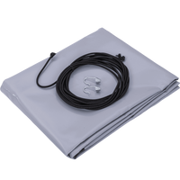 Vlak dekzeil huif, afdekzeil voor aanhangwagen 205x122cm ZASŁAW 205SU/205SH/205SUH 