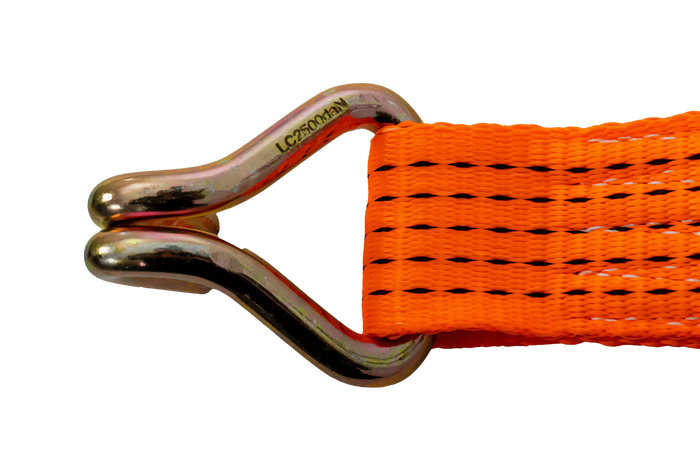 UNITRAILER ERGO 6m/50mm/5t oranje transportband met spaninrichting