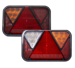 Achterlichten FRISTOM FT-270 LED bajonet 5-pins 7 functies links+rechts