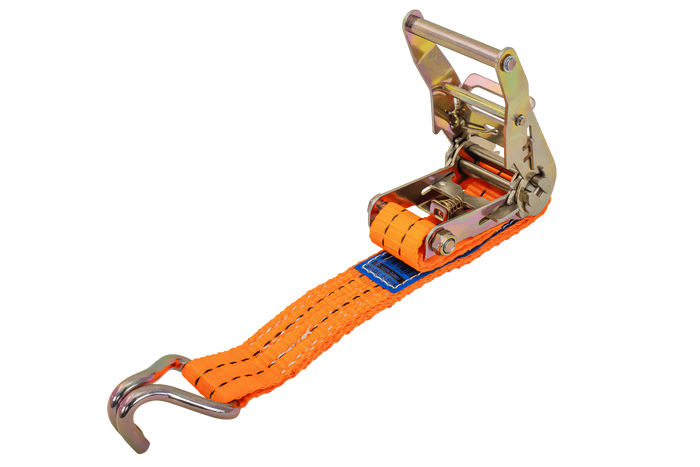 UNITRAILER 4m/35mm/2t oranje transportband met spaninrichting