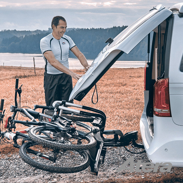 Atera Genio Pro - trekhaakplatform voor 2 fietsen 022785 (zwart)