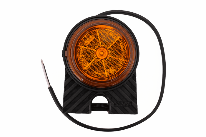 FRISTOM FT-059 LED universele markeringslamp in oranje met hoekbeugel