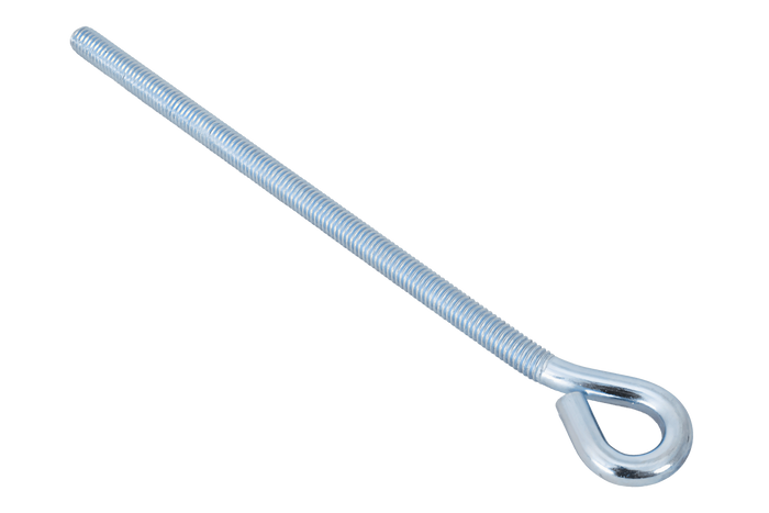 DROMET HO M6x150 schroefhaak met gesloten (oog) uiteinde