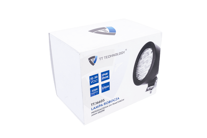 TT Technology LED werklamp reflector TT.16605 4xLED 3200lm zwart voor John Deere