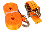 UNITRAILER 8m/35mm/2t oranje transportband met spaninrichting