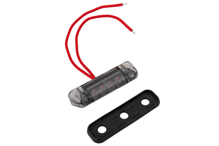 FRISTOM FT-081 LED DONKERRODE universele markeringslamp
