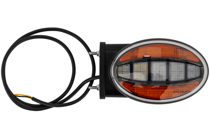 FRISTOM FT-356 LED IND universele voorlicht met lamphouder voor zijmontage