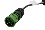 Bajonetadapter 5-pins / haakse connector ASS2 7-pins ASPÖCK rechteradapter
