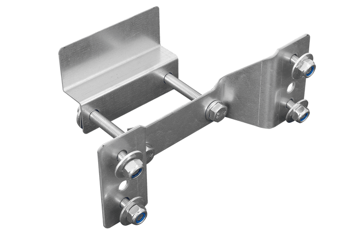 UNITRAILER GARDEN KIPP aanhanger reservewiel montagebeugel met reflector