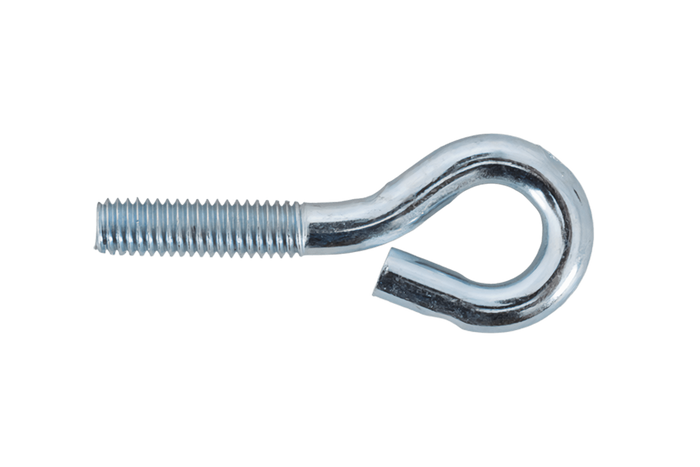 DROMET HO M6x50 schroefhaak met gesloten (oog) uiteinde