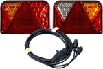 DOBPLAST DPT35 LED-achterlichten + MANTES 4m 7PIN-kabelboom