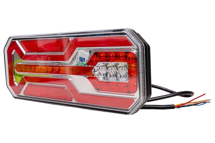 TT Technology TT.12514 LED-achterlicht, 5 functies, universeel