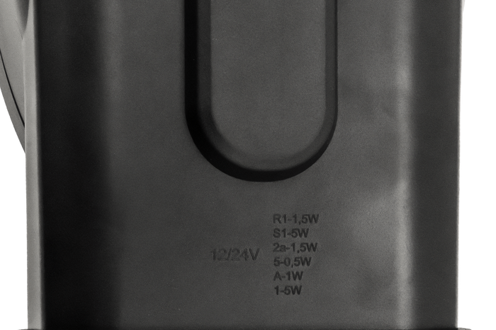 FRISTOM FT-356 LED IND universele voorlicht met lamphouder voor zijmontage