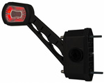 HORPOL LDCC 2713 LED linker markeringslamp op een rubberen arm, met achteruitrijsensor