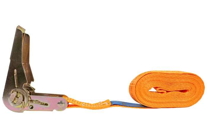 UNITRAILER eendelige spanband met spanner voor het vastzetten van 3m/25mm/1t