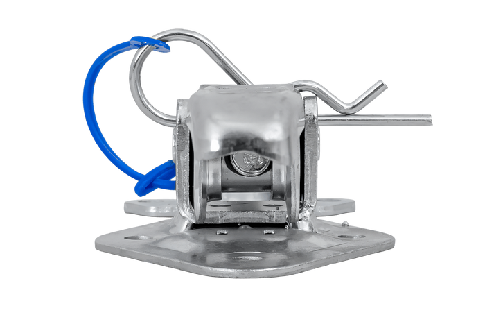 Zijkoppeling met STEELPRESS ZB-15A+Z-15 sluiting, volledige excentrische afsluiting van de aanhangerzijde