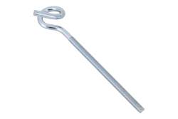 DROMET HOH M6x120 krulhaak, schommelhaak