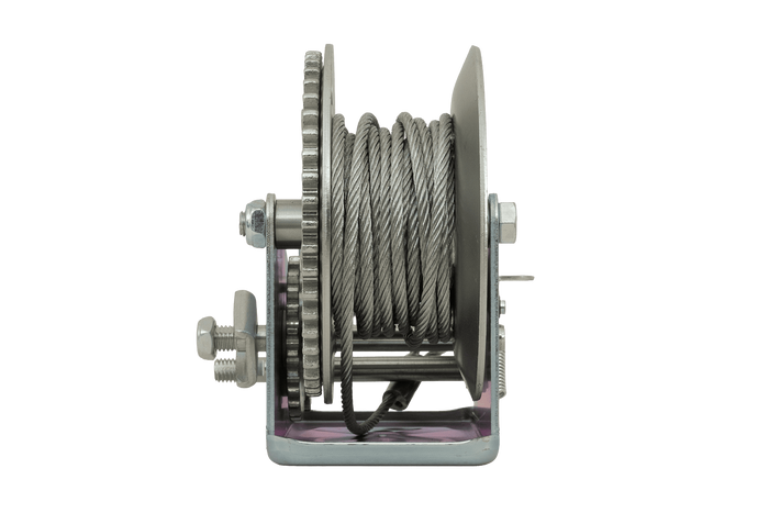 KNOTT 6X0017.008 handlier voor 900kg aanhanger met staalkabel