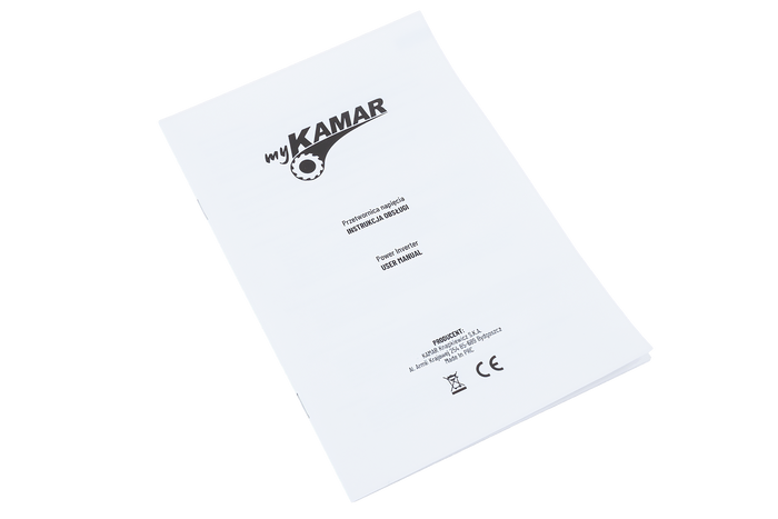 Spanningsomvormer 24V/230V (1000/2000W) KAMAR E1927