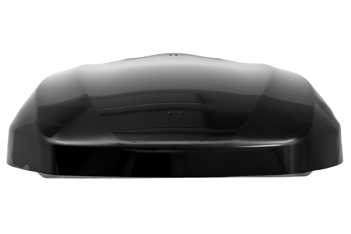 Inter Pack Skugga L 660 dakkoffer, glanzend zwart