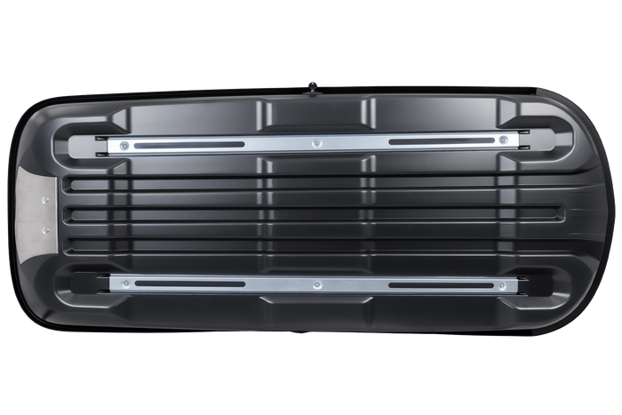 Inter Pack Zenith 6.6 dakkoffer, zwart metallic