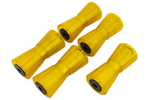 Set: vijf kielrollen voor boot aanhangwagens 190 mm KNOTT