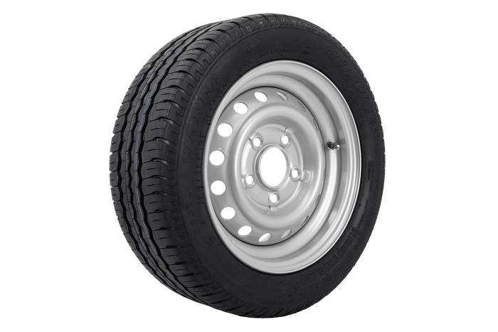 Verstevigd wiel voor aanhangwagen WANDA BAND 195/50 R13C 104/101N TRAILER TOP VELG 5.5Jx13"H2 5x112 ET 30