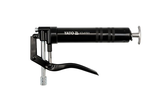 Handmatig vetpistool voor cartridges en zakken YATO YT-0701 met twee opzetstukken 120 ml