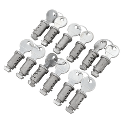 Set universele sloten en sleutels (12 stuks)