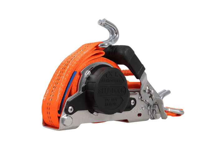 FASTY automatische oprolbare transportband 5m/35mm/1t oranje