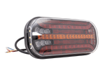 FRISTOM FT-230 LED achterlicht, 6 functies, universeel