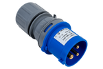 MANTES 3P elektrische stekker, mannelijke stekker, draagbaar, 16A, 230V
