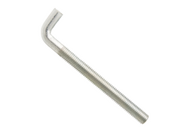 DROMET HP M10x120 schroefhaak met een L-vormige uiteinde (recht)