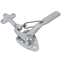 Rechter zijkoppeling met WINTERHOFF WV 10-R + WVG 10-A sluiting complete aanhangwagenzijde sluiting