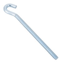 DROMET HZ M6x120 schroefhaak met open uiteinde (gebogen)