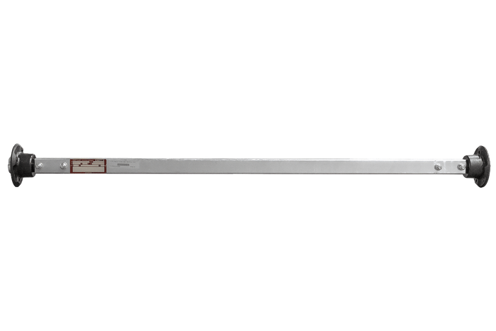 KNOTT VR7 ongeremde starre as met vering voor aanhanger 750 kg 1240 mm 1580 mm 4x100
