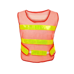 HERMON XXL oranje reflecterend vest met klittenband aan de zijkant