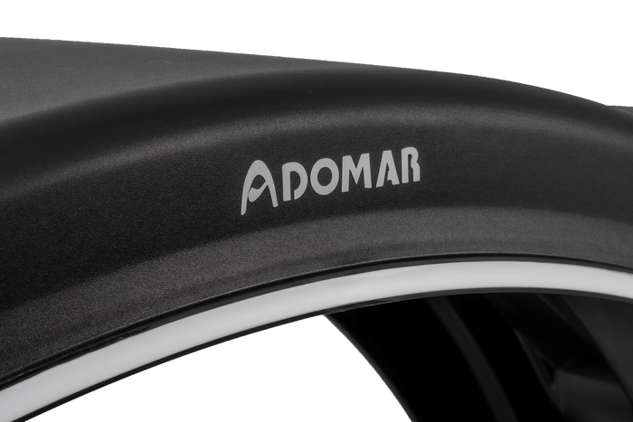 Dubbele spatbord voor aanhanger 19,5-22,5" DOMAR DK1670 wielkast 1280/650mm