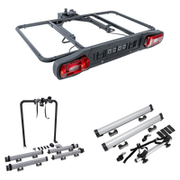 Inter Pack Re-Cargo trekhaakplatform + adapter voor het vervoeren van 3 fietsen