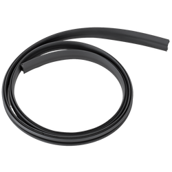 Rubberen afdekking/afdichting (onderkant) voor aluminium balk - G3 CL 127 cm